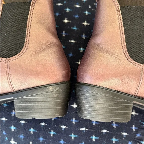 Blundstone Brown Metallic Leather Ankle Boots - Picture 10 of 10